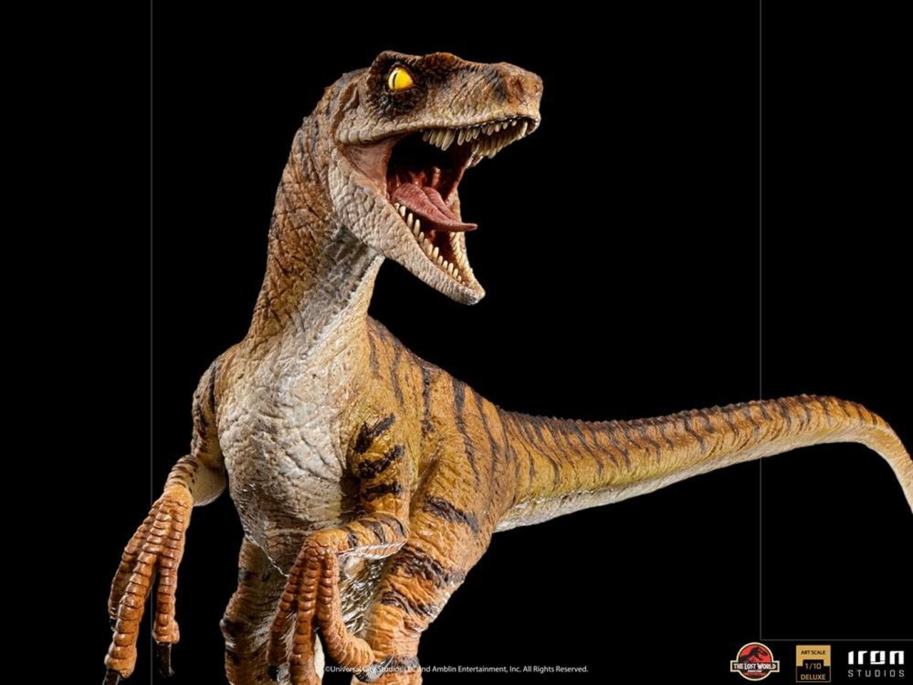 Iron Studios Jurassic World The Lost World Deluxe Art Scale Statue 1/10 Velociraptor 18 cm Iron Studios Jurassic World The Lost World Deluxe Art Scale Statue 1/10 Velociraptor 18 cm