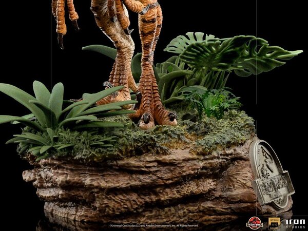 Iron Studios Jurassic World The Lost World Deluxe Art Scale Statue 1/10 Velociraptor 18 cm Iron Studios Jurassic World The Lost World Deluxe Art Scale Statue 1/10 Velociraptor 18 cm