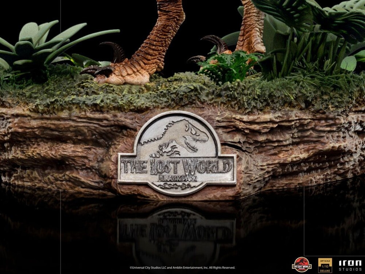 Iron Studios Jurassic World The Lost World Deluxe Art Scale Statue 1/10 Velociraptor 18 cm Iron Studios Jurassic World The Lost World Deluxe Art Scale Statue 1/10 Velociraptor 18 cm