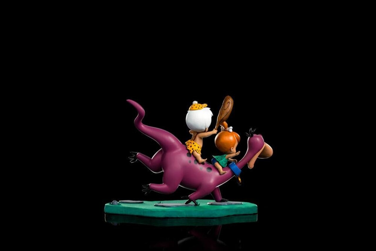 Iron Studios The Flintstones Art Scale Statue 1/10 Dino, Pebbles and Bamm-Bamm 13 cm Iron Studios The Flintstones Art Scale Statue 1/10 Dino, Pebbles and Bamm-Bamm 13 cm