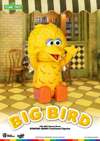 Beast Kingdom Sesame Street Syaking Bang Series PVC coin bank Big Bird 49 cm Beast Kingdom Sesame Street Syaking Bang Series PVC coin bank Big Bird 49 cm