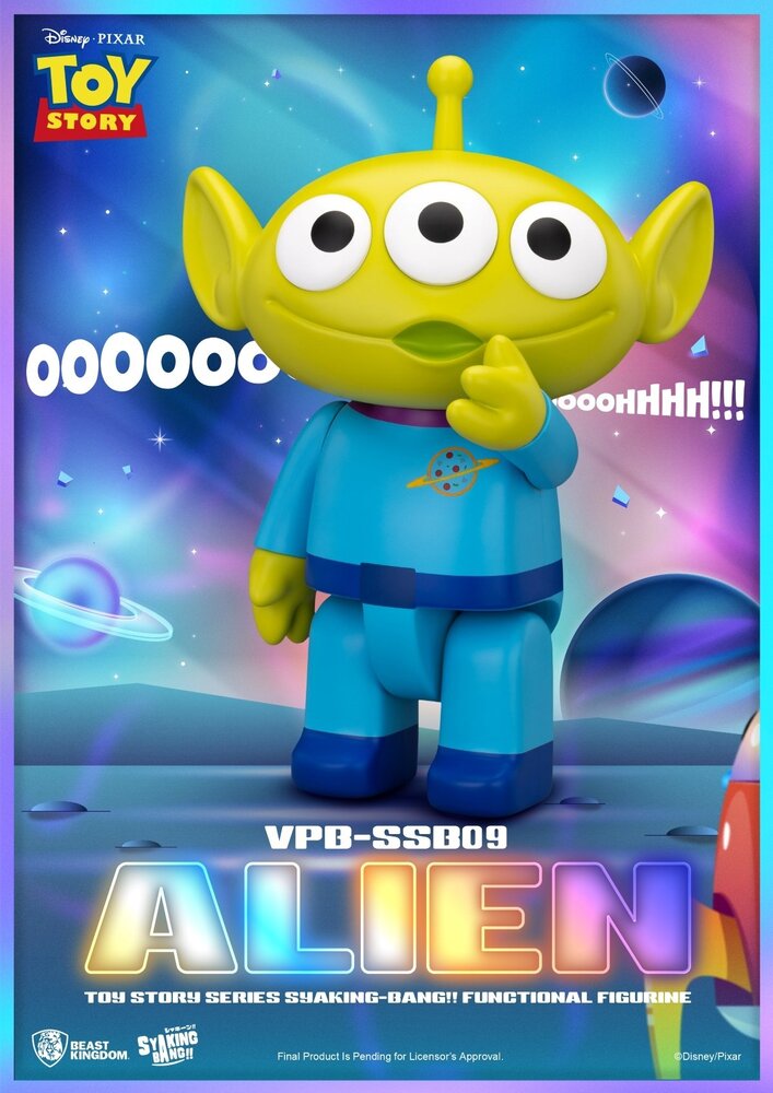 Beast Kingdom Toy Story Syaking Bang Series PVC Coin Bank Alien 33 cm Beast Kingdom Toy Story Syaking Bang Series PVC Coin Bank Alien 33 cm