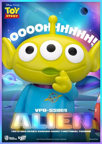 Beast Kingdom Toy Story Syaking Bang Series PVC Coin Bank Alien 33 cm Beast Kingdom Toy Story Syaking Bang Series PVC Coin Bank Alien 33 cm