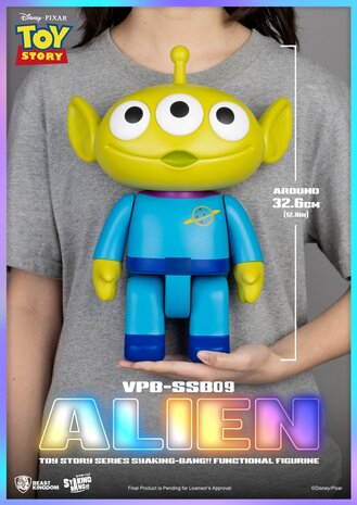 Beast Kingdom Toy Story Syaking Bang Series PVC Coin Bank Alien 33 cm Beast Kingdom Toy Story Syaking Bang Series PVC Coin Bank Alien 33 cm
