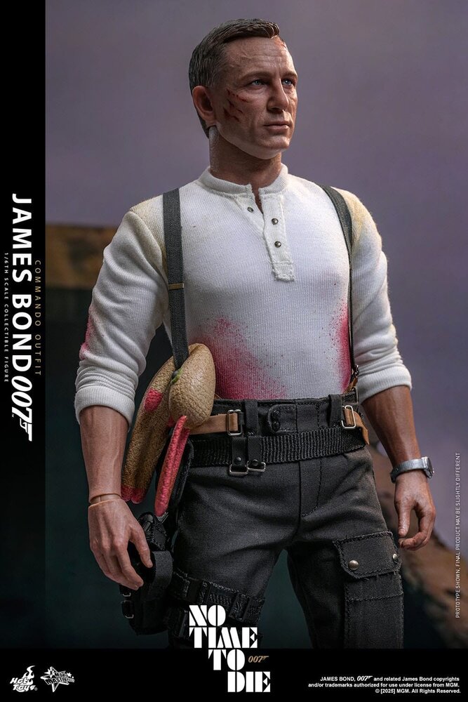 Hot Toys No Time To Die Action Figure 1/6 James Bond (Commando Outfit) Exclusive 30 cm Hot Toys No Time To Die Action Figure 1/6 James Bond (Commando Outfit) Exclusive 30 cm
