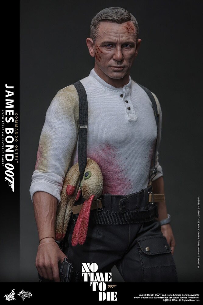 Hot Toys No Time To Die Action Figure 1/6 James Bond (Commando Outfit) Exclusive 30 cm Hot Toys No Time To Die Action Figure 1/6 James Bond (Commando Outfit) Exclusive 30 cm