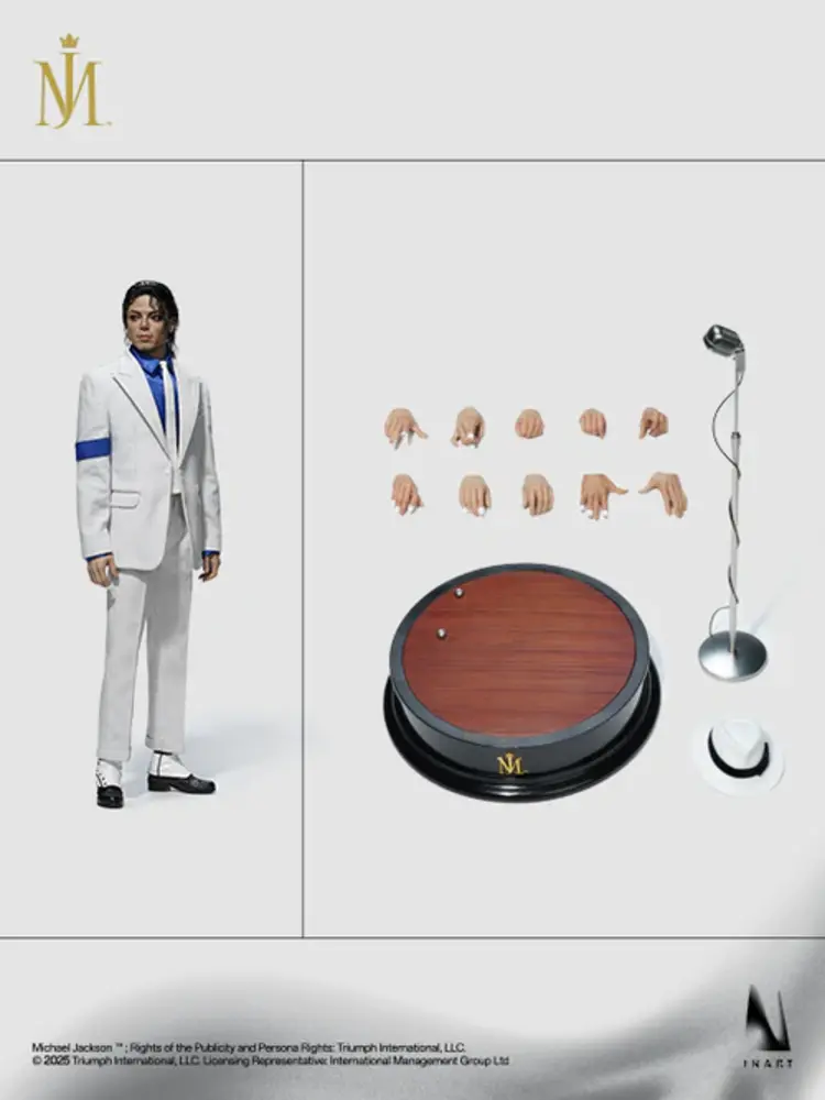 Inart Michael Jackson Action Figure 1/6 Smooth Criminal 34 cm Inart Michael Jackson Action Figure 1/6 Smooth Criminal 34 cm