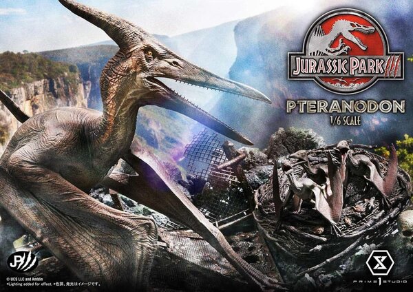 Prime 1 Studio Jurassic Park III Legacy Museum Collection Statue 1/6 Pteranodon 68 cm