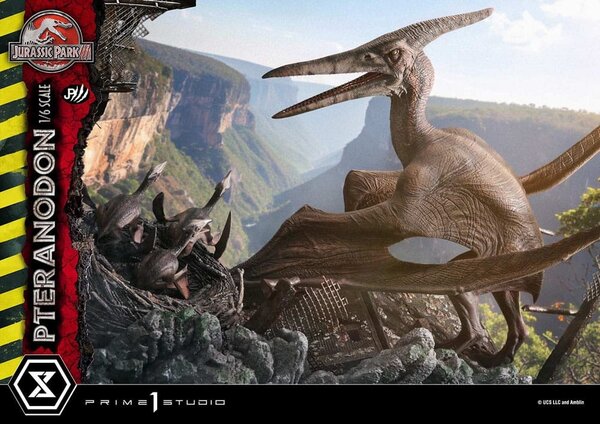 Prime 1 Studio Jurassic Park III Legacy Museum Collection Statue 1/6 Pteranodon 68 cm