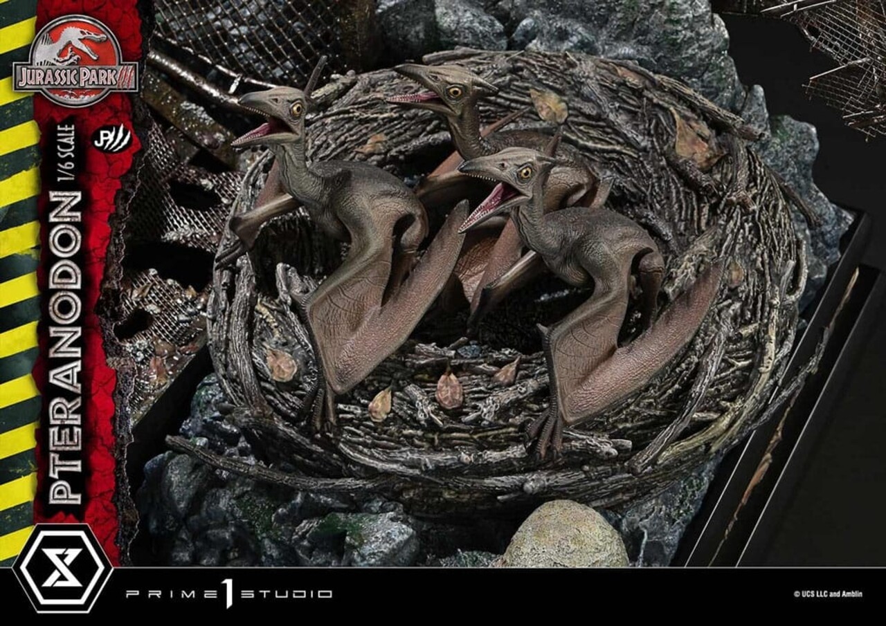 Prime 1 Studio Jurassic Park III Legacy Museum Collection Statue 1/6 Pteranodon 68 cm