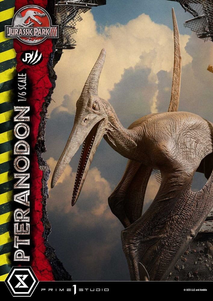 Prime 1 Studio Jurassic Park III Legacy Museum Collection Statue 1/6 Pteranodon Bonus Version 68 cm