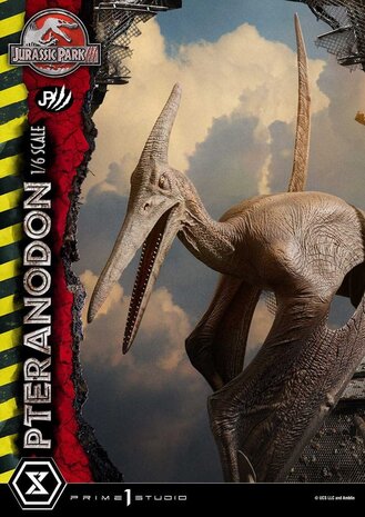 Prime 1 Studio Jurassic Park III Legacy Museum Collection Statue 1/6 Pteranodon Bonus Version 68 cm