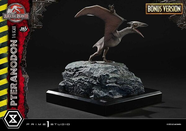Prime 1 Studio Jurassic Park III Legacy Museum Collection Statue 1/6 Pteranodon Bonus Version 68 cm