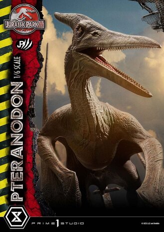 Prime 1 Studio Jurassic Park III Legacy Museum Collection Statue 1/6 Pteranodon Bonus Version 68 cm