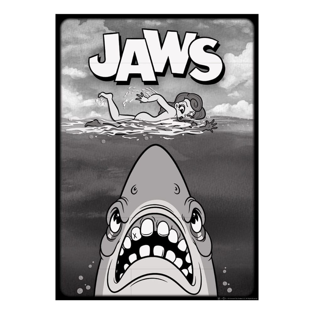 FaNaTtiK Jaws Art Print Limited Edition 42 x 30 cm