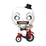Funko Terrifier POP! Movies Vinyl Figure Art the Clown w/bike #1591 Funko Terrifier POP! Movies Vinyl Figure Art the Clown w/bike #1591