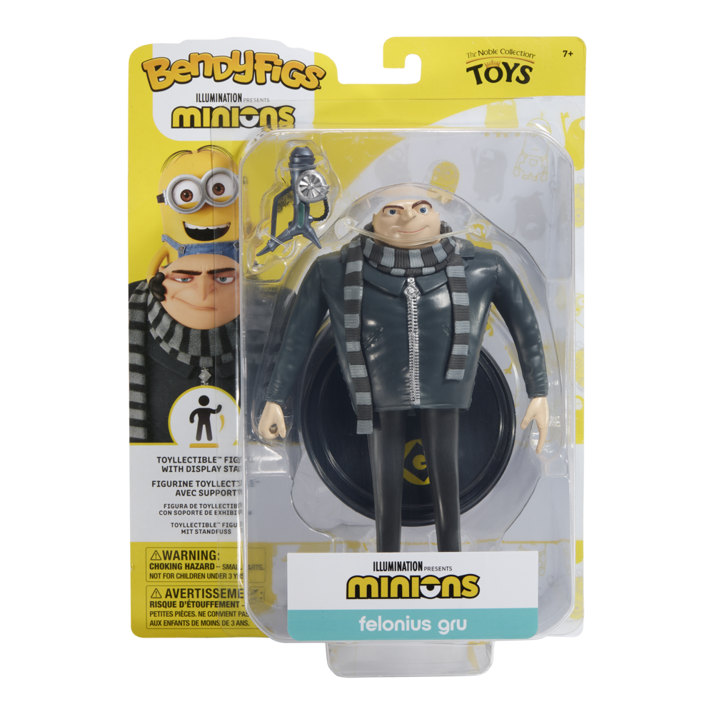 The Noble Collection Minions Bendyfigs Bendable Figure Gru 16 cm The Noble Collection Minions Bendyfigs Bendable Figure Gru 16 cm