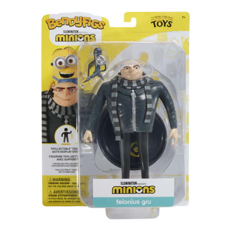 The Noble Collection Minions Bendyfigs Bendable Figure Gru 16 cm The Noble Collection Minions Bendyfigs Bendable Figure Gru 16 cm