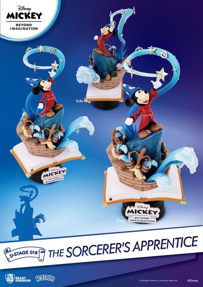 Beast Kingdom Mickey Beyond Imagination D-Stage PVC Diorama The Sorcerer's Apprentice 15 cm Beast Kingdom Mickey Beyond Imagination D-Stage PVC Diorama The Sorcerer's Apprentice 15 cm