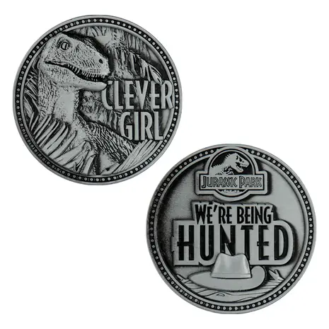 FaNaTtiK Jurassic Park Collectable Coin Velociraptor Limited Edition FaNaTtiK Jurassic Park Collectable Coin Velociraptor Limited Edition