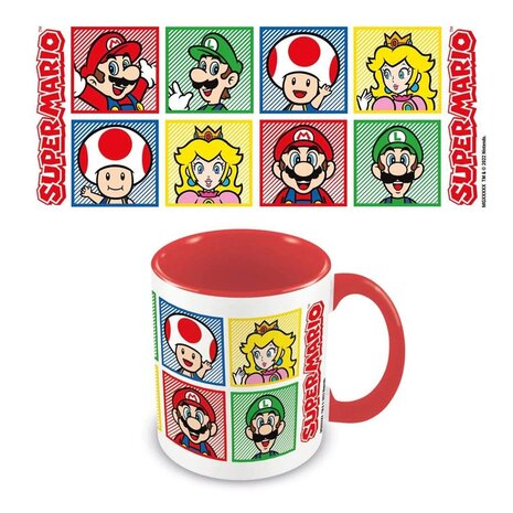 Pyramid International Super Mario Characters Mug Pyramid International Super Mario Characters Mug