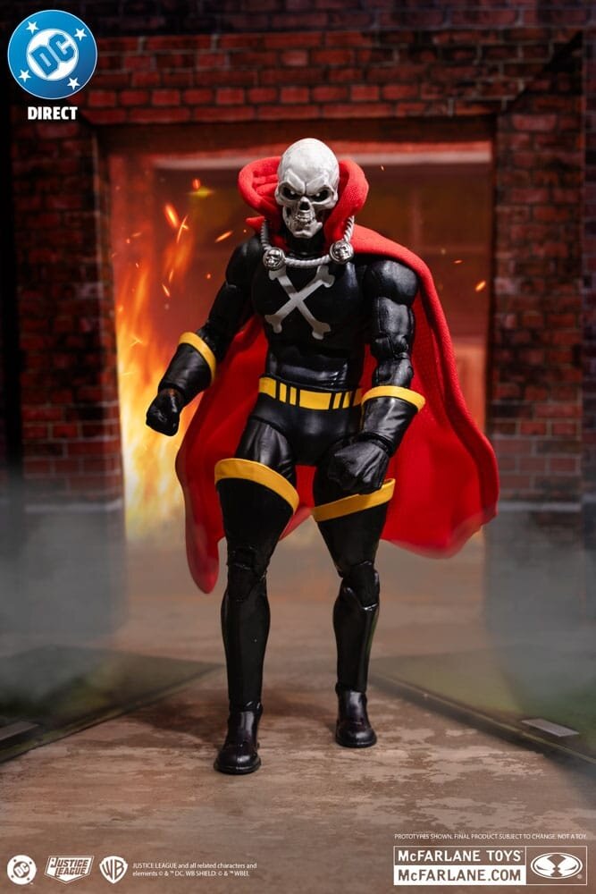 McFarlane Toys DC Direct Action Figure Mr Bones (Infinity Inc #16) (Gold Label) 18 cm McFarlane Toys DC Direct Action Figure Mr Bones (Infinity Inc #16) (Gold Label) 18 cm