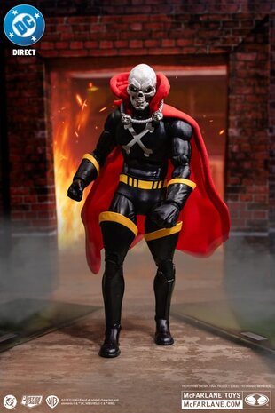McFarlane Toys DC Direct Action Figure Mr Bones (Infinity Inc #16) (Gold Label) 18 cm McFarlane Toys DC Direct Action Figure Mr Bones (Infinity Inc #16) (Gold Label) 18 cm