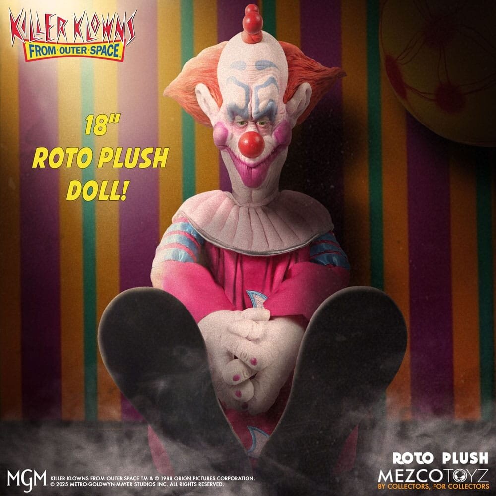 Mezco Toyz Killer Klowns from Outer Space MDS Roto Plush Doll Slim 46 cm Mezco Toyz Killer Klowns from Outer Space MDS Roto Plush Doll Slim 46 cm