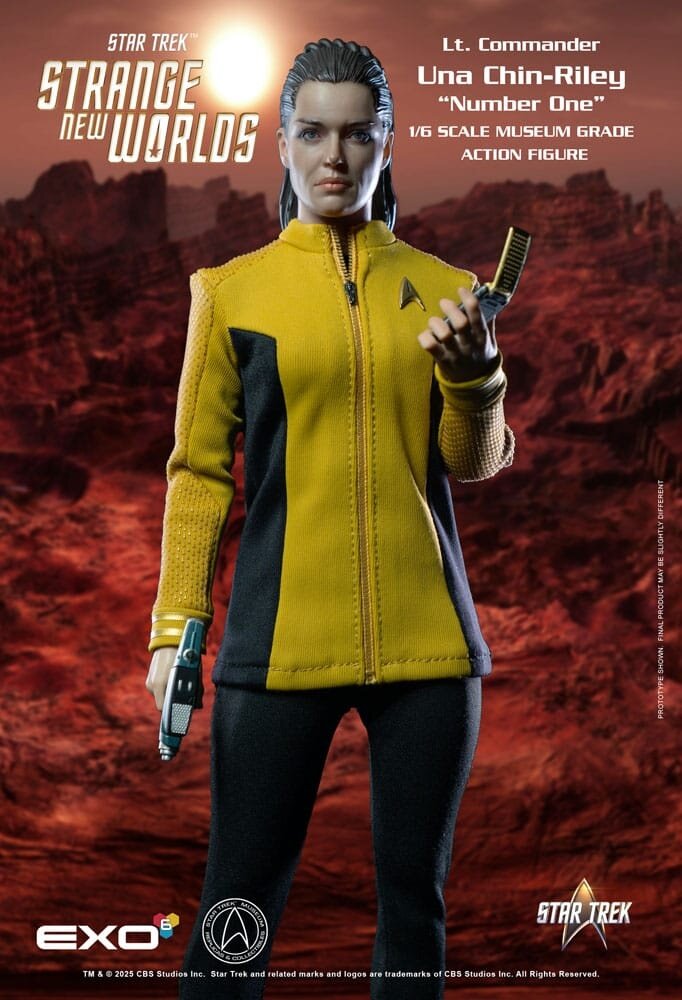 EXO-6 Star Trek: Strange New Worlds Action Figure 1/6 Lt. Com Una Chin-Riley 30 cm EXO-6 Star Trek: Strange New Worlds Action Figure 1/6 Lt. Com Una Chin-Riley 30 cm