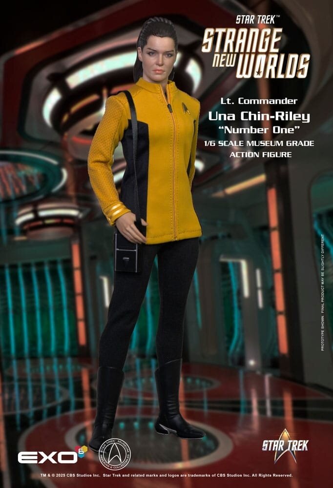 EXO-6 Star Trek: Strange New Worlds Action Figure 1/6 Lt. Com Una Chin-Riley 30 cm EXO-6 Star Trek: Strange New Worlds Action Figure 1/6 Lt. Com Una Chin-Riley 30 cm