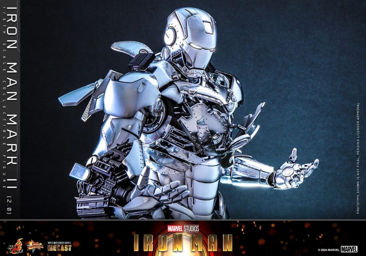Hot Toys Iron Man Action Figure 1/6 Iron Man Mark II (2.0) 33 cm Hot Toys Iron Man Action Figure 1/6 Iron Man Mark II (2.0) 33 cm