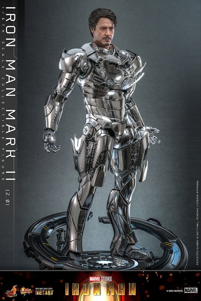 Hot Toys Iron Man Action Figure 1/6 Iron Man Mark II (2.0) 33 cm Hot Toys Iron Man Action Figure 1/6 Iron Man Mark II (2.0) 33 cm