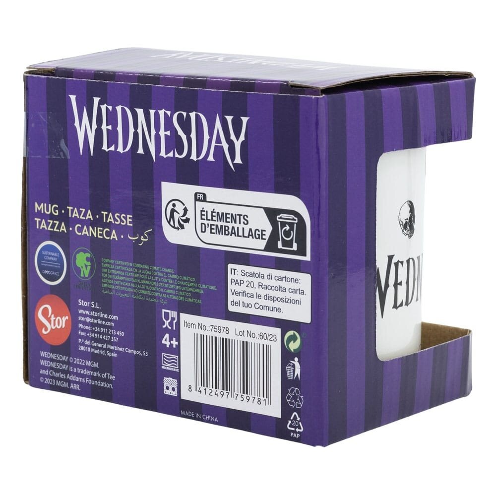 Storline Wednesday Nevermore Mug Storline Wednesday Nevermore Mug