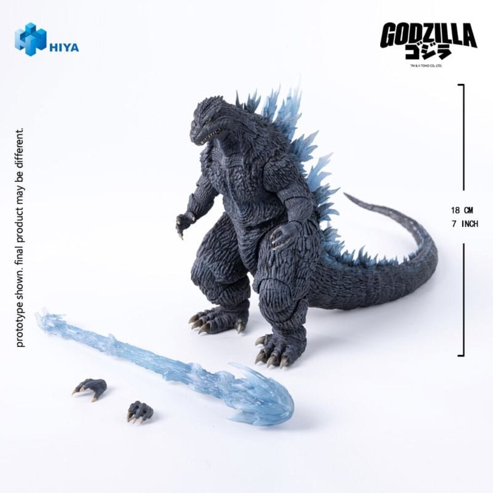 Hiya Toys Godzilla Against Mechagodzilla (2002) Exquisite Basic Action Figure Heat Ray Godzilla 18 cm Hiya Toys Godzilla Against Mechagodzilla (2002) Exquisite Basic Action Figure Heat Ray Godzilla 18 cm