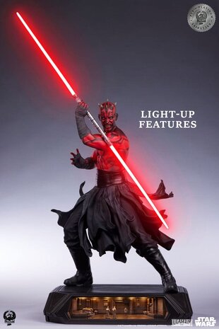 PCS Star Wars Epic Series Statue 1/3 Darth Maul Platinum Exclusive 86 cm