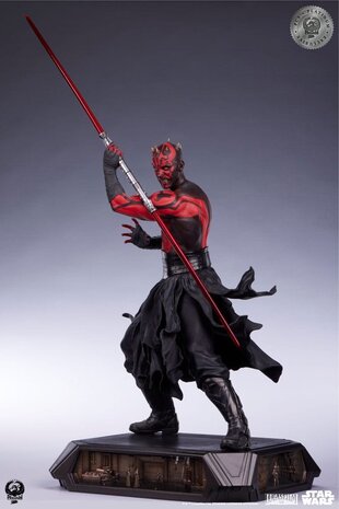 PCS Star Wars Epic Series Statue 1/3 Darth Maul Platinum Exclusive 86 cm