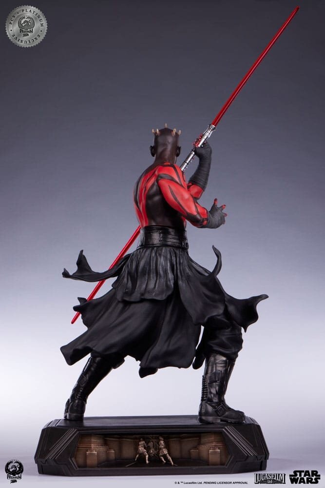PCS Star Wars Epic Series Statue 1/3 Darth Maul Platinum Exclusive 86 cm