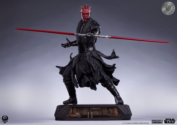 PCS Star Wars Epic Series Statue 1/3 Darth Maul Platinum Exclusive 86 cm