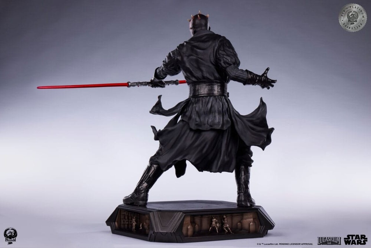 PCS Star Wars Epic Series Statue 1/3 Darth Maul Platinum Exclusive 86 cm