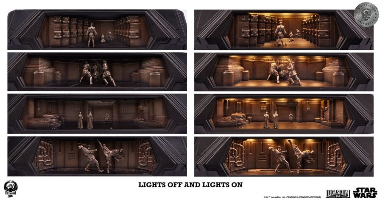 PCS Star Wars Epic Series Statue 1/3 Darth Maul Platinum Exclusive 86 cm