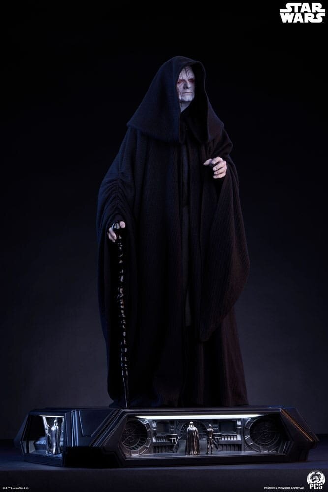 PCS Star Wars Hyperreal Statue 1/3 Emperor Palpatine 64 cm PCS Star Wars Hyperreal Statue 1/3 Emperor Palpatine 64 cm