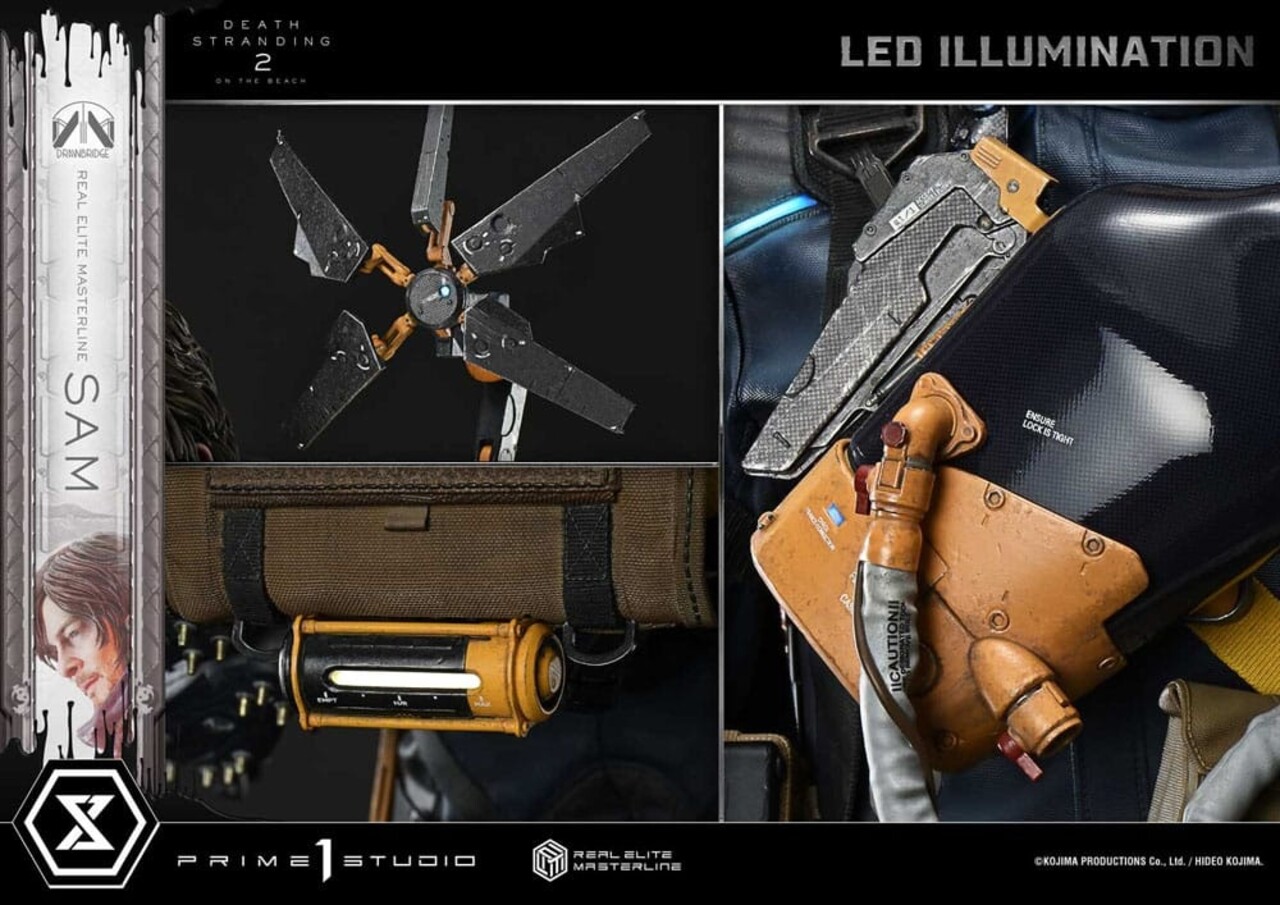 Prime 1 Studio Death Stranding 2: On the Beach Real Elite Masterline Series Statue 1/3 Sam Deluxe Version 83 cm Prime 1 Studio Death Stranding 2: On the Beach Real Elite Masterline Series Statue 1/3 Sam Deluxe Version 83 cm