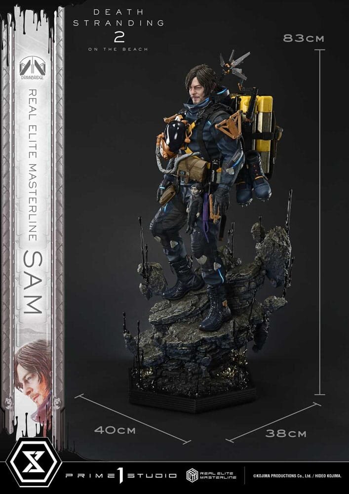 Prime 1 Studio Death Stranding 2: On the Beach Real Elite Masterline Series Statue 1/3 Sam Deluxe Version 83 cm Prime 1 Studio Death Stranding 2: On the Beach Real Elite Masterline Series Statue 1/3 Sam Deluxe Version 83 cm