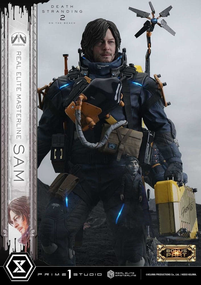 Prime 1 Studio Death Stranding 2: On the Beach Real Elite Masterline Series Statue 1/3 Sam Deluxe Bonus Version 83 cm Prime 1 Studio Death Stranding 2: On the Beach Real Elite Masterline Series Statue 1/3 Sam Deluxe Bonus Version 83 cm