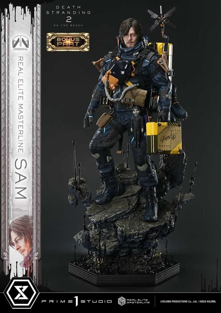 Prime 1 Studio Death Stranding 2: On the Beach Real Elite Masterline Series Statue 1/3 Sam Deluxe Bonus Version 83 cm Prime 1 Studio Death Stranding 2: On the Beach Real Elite Masterline Series Statue 1/3 Sam Deluxe Bonus Version 83 cm