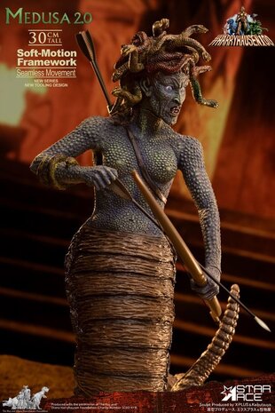 Star Ace Toys Ray Harryhausens Soft-Motion Series Statue Medusa 30 cm Star Ace Toys Ray Harryhausens Soft-Motion Series Statue Medusa 30 cm
