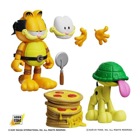 Boss Fight Studio Garfield Action Figures 2 Pack Garfello and Sidekick Odie Boss Fight Studio Garfield Action Figures 2 Pack Garfello and Sidekick Odie