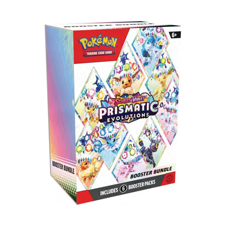The Pokémon Company Pokémon Scarlet & Violet Prismatic Evolutions Booster Bundle
