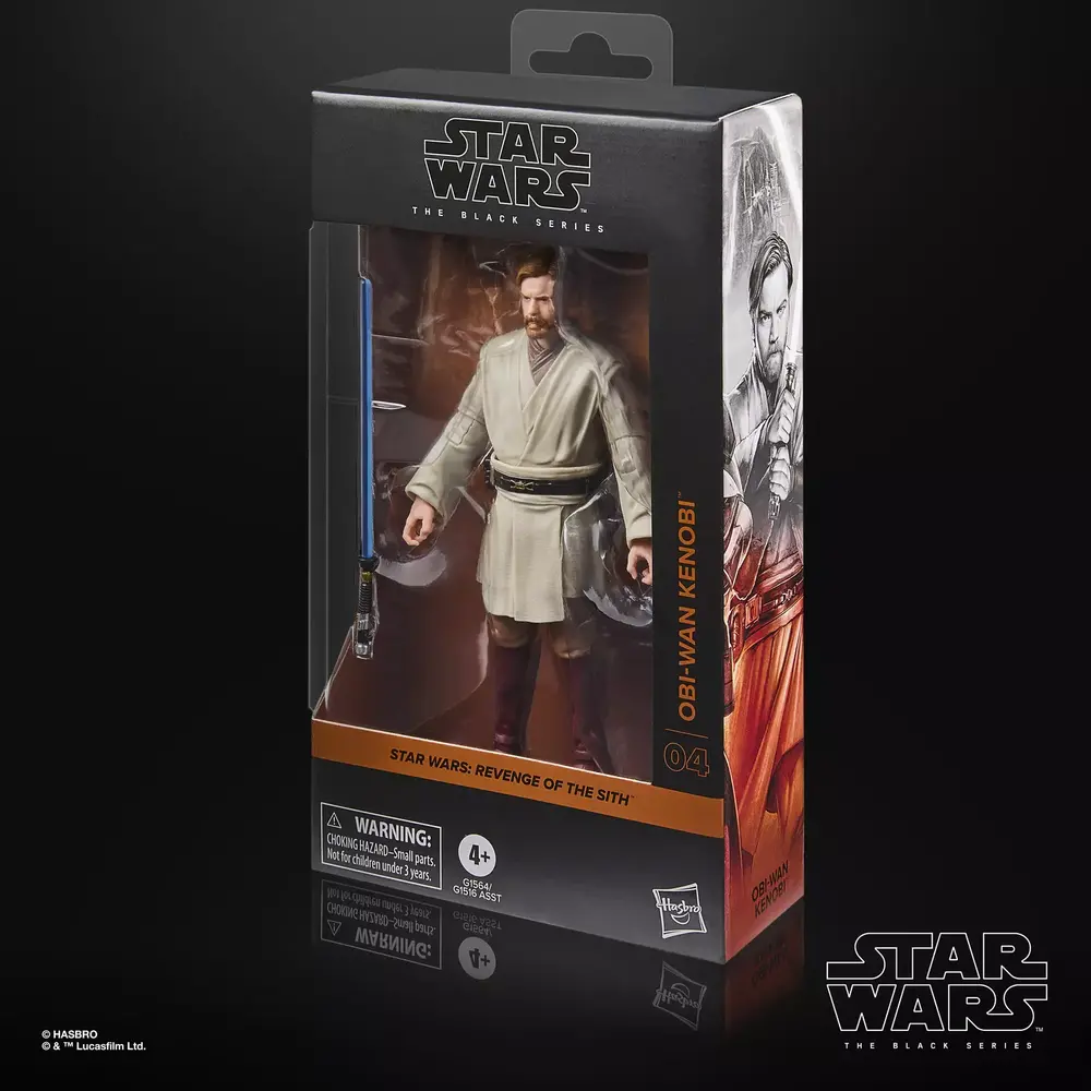 Hasbro Star Wars Episode III Black Series Action Figure Obi-Wan Kenobi 15 cm Hasbro Star Wars Episode III Black Series Action Figure Obi-Wan Kenobi 15 cm