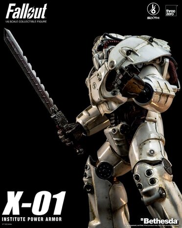 Threezero Fallout FigZero Action Figure 1/6 X-01 Institute Power Armor 37 cm Threezero Fallout FigZero Action Figure 1/6 X-01 Institute Power Armor 37 cm